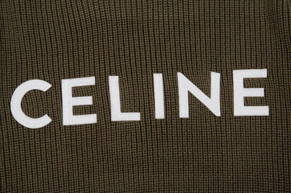 Celine Classic Embroidered Crewneck Sweater