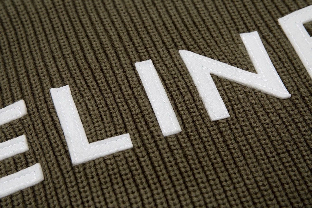 Celine Classic Embroidered Crewneck Sweater