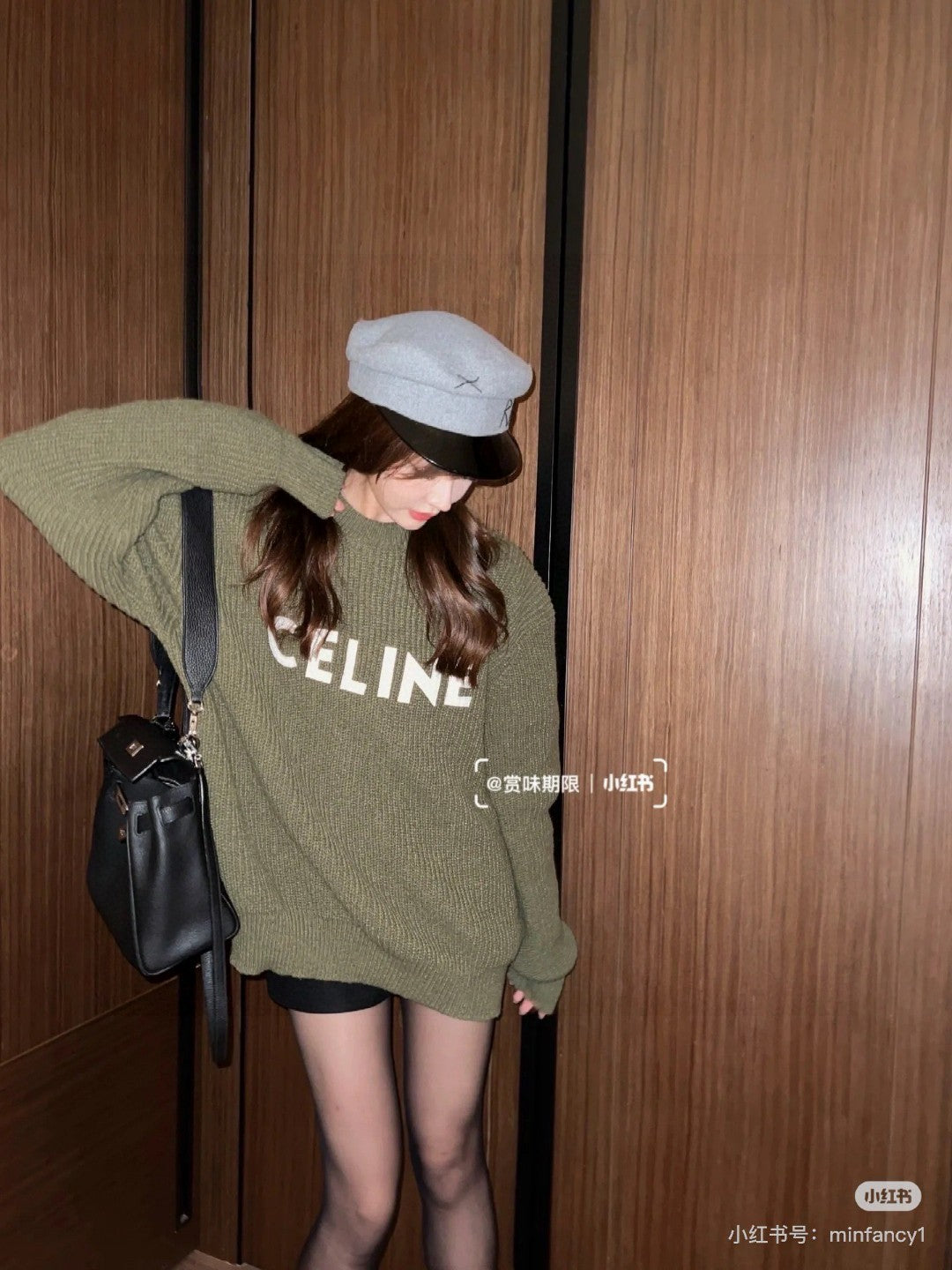 Celine Classic Embroidered Crewneck Sweater