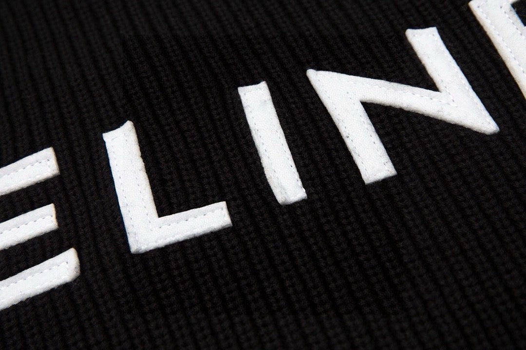 Celine Classic Embroidered Crewneck Sweater