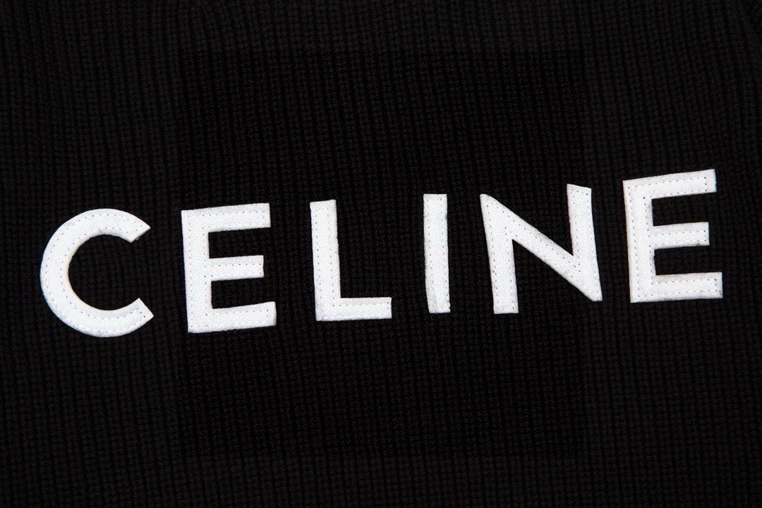 Celine Classic Embroidered Crewneck Sweater