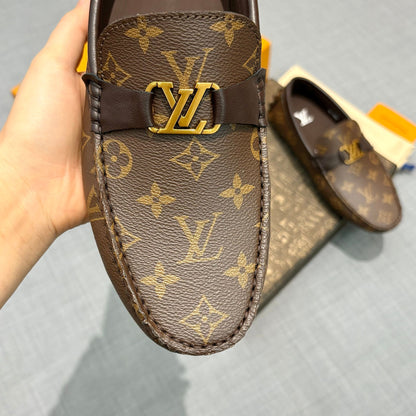 Louis Vuitton Men's Monogram Driving Shoes