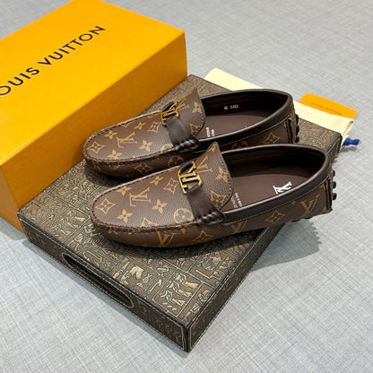 Louis Vuitton Men's Monogram Driving Shoes