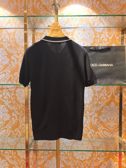 Dolce & Gabbana Pocket Embroidery Knit Sweater – 2026SS