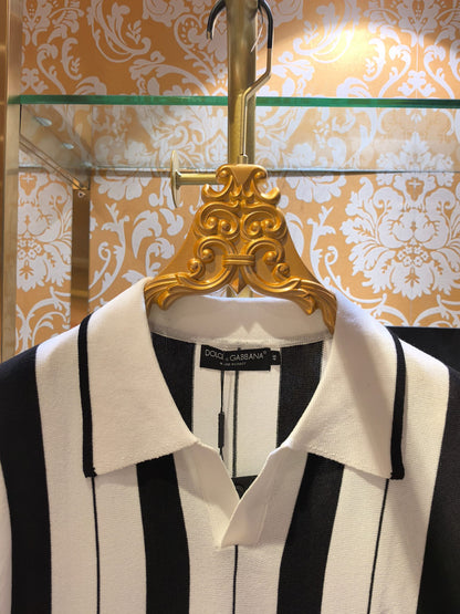Dolce & Gabbana Striped Knit Sweater – Spring/Summer Collection – 2026SS