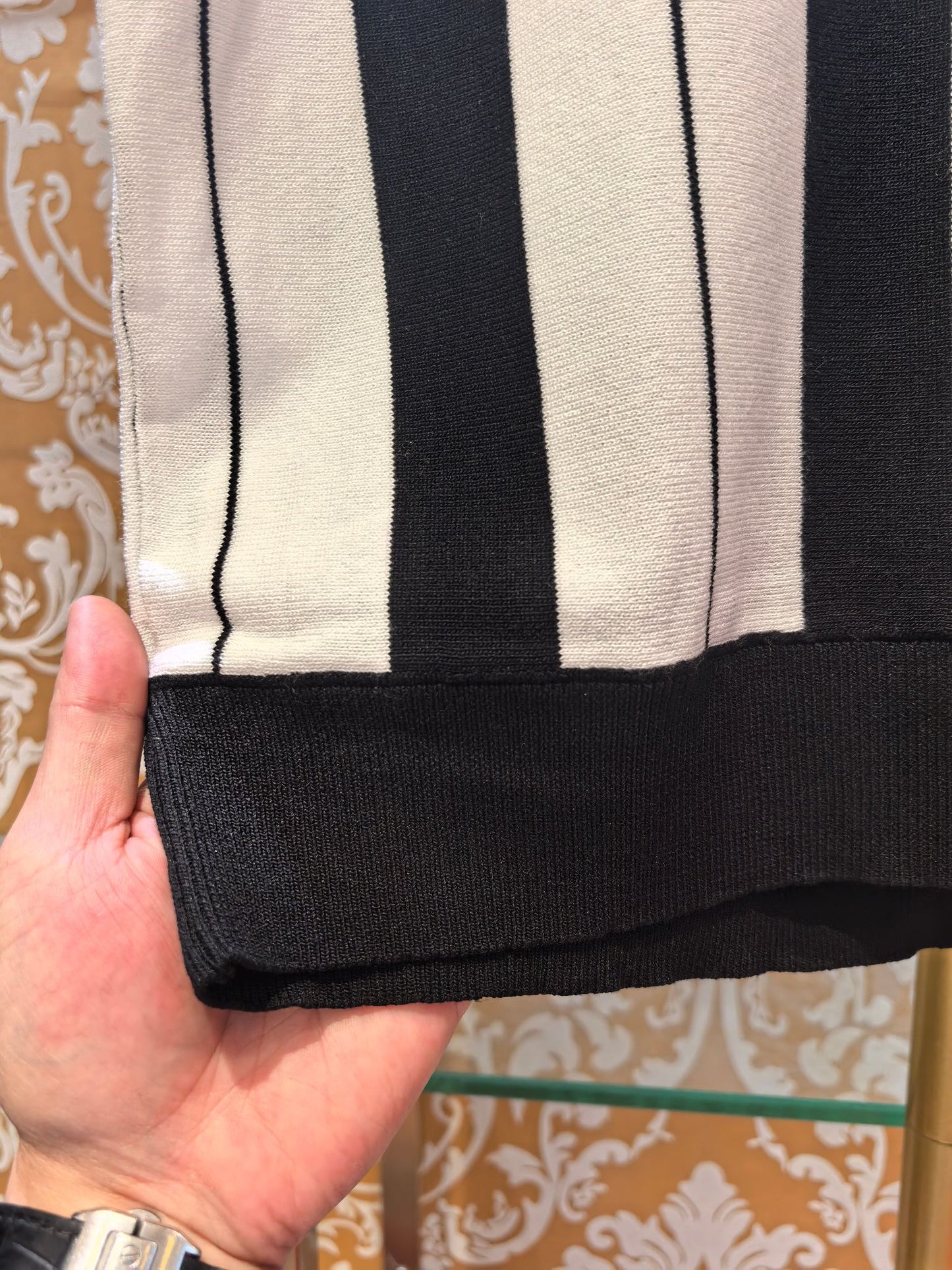 Dolce & Gabbana Striped Knit Sweater – Spring/Summer Collection – 2026SS