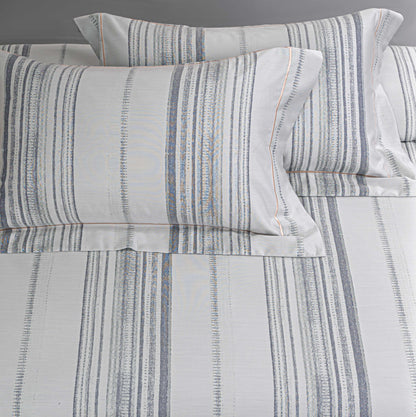 Hotel Grand Pima Cotton & Silk Jacquard Four-Piece Bedding Set