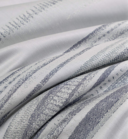Hotel Grand Pima Cotton & Silk Jacquard Four-Piece Bedding Set