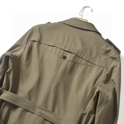 Burberry Long Double-Breasted Trench Coat – 2025FW