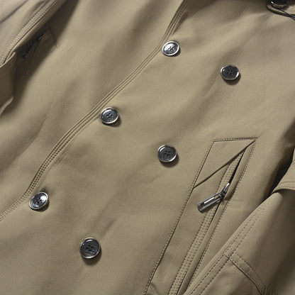 Burberry Long Double-Breasted Trench Coat – 2025FW
