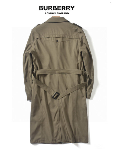 Burberry Long Double-Breasted Trench Coat – 2025FW