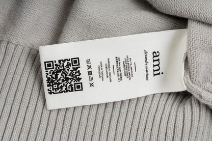 AMI Paris Classic Jacquard Heart Crewneck Sweater – 2025SS