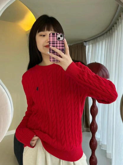 Ralph Lauren Cable Knit Loose Fit Sweater
