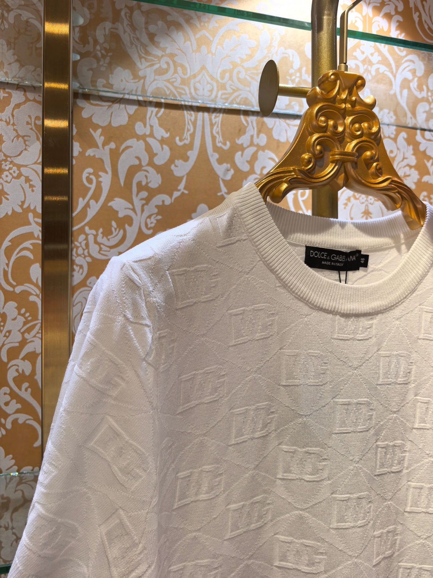 Dolce & Gabbana DG Jacquard Knit Sweater – 2026SS