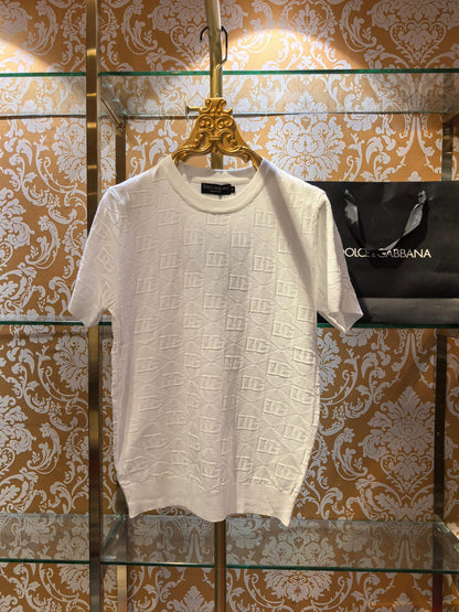 Dolce & Gabbana DG Jacquard Knit Sweater – 2026SS