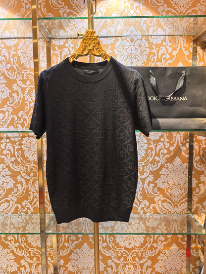 Dolce & Gabbana DG Jacquard Knit Sweater – 2026SS