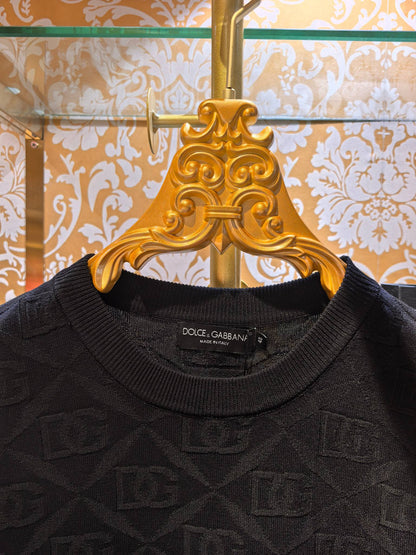 Dolce & Gabbana DG Jacquard Knit Sweater – 2026SS