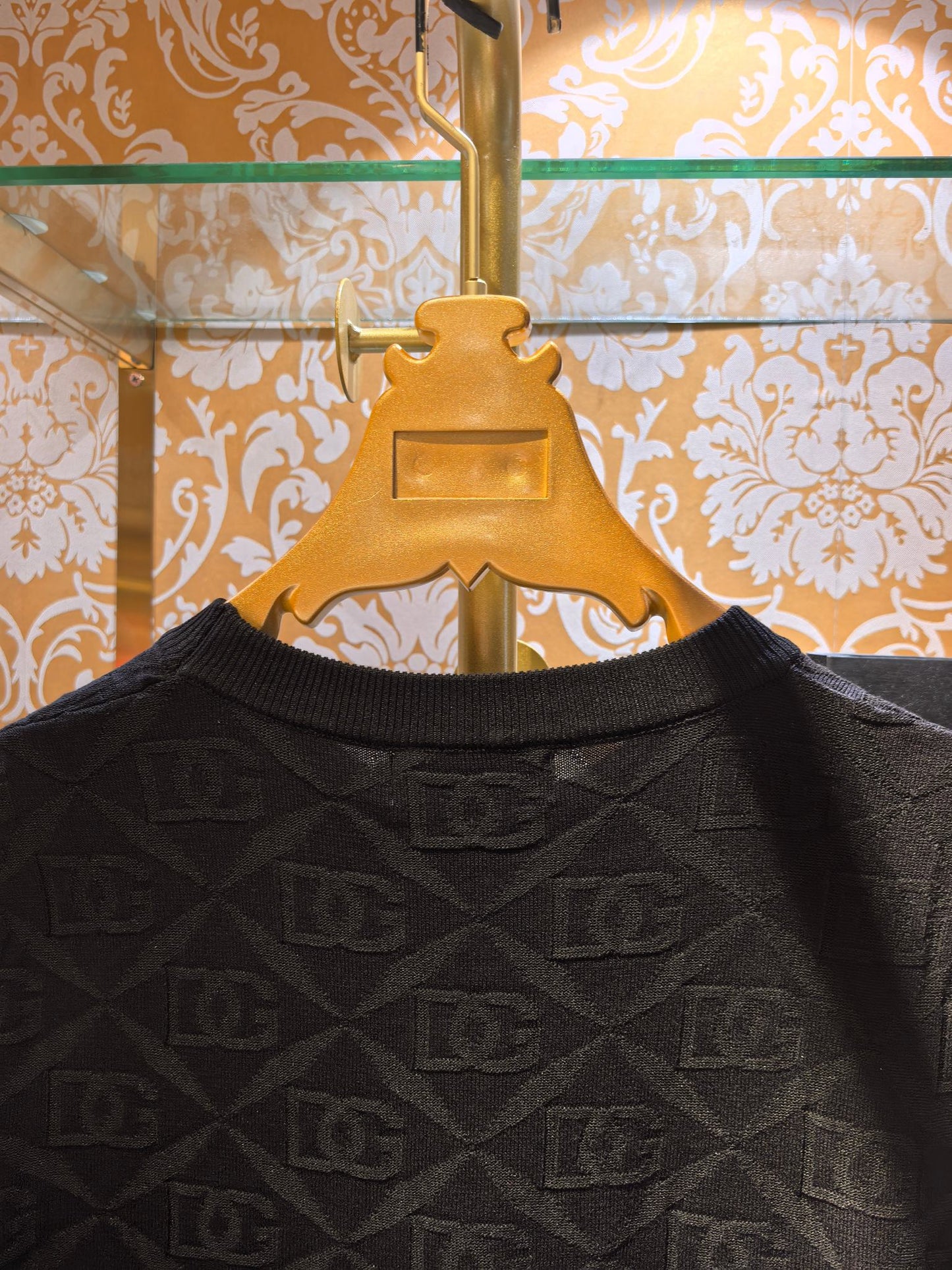 Dolce & Gabbana DG Jacquard Knit Sweater – 2026SS