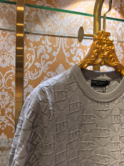 Dolce & Gabbana DG Jacquard Knit Sweater – 2026SS