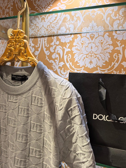 Dolce & Gabbana DG Jacquard Knit Sweater – 2026SS