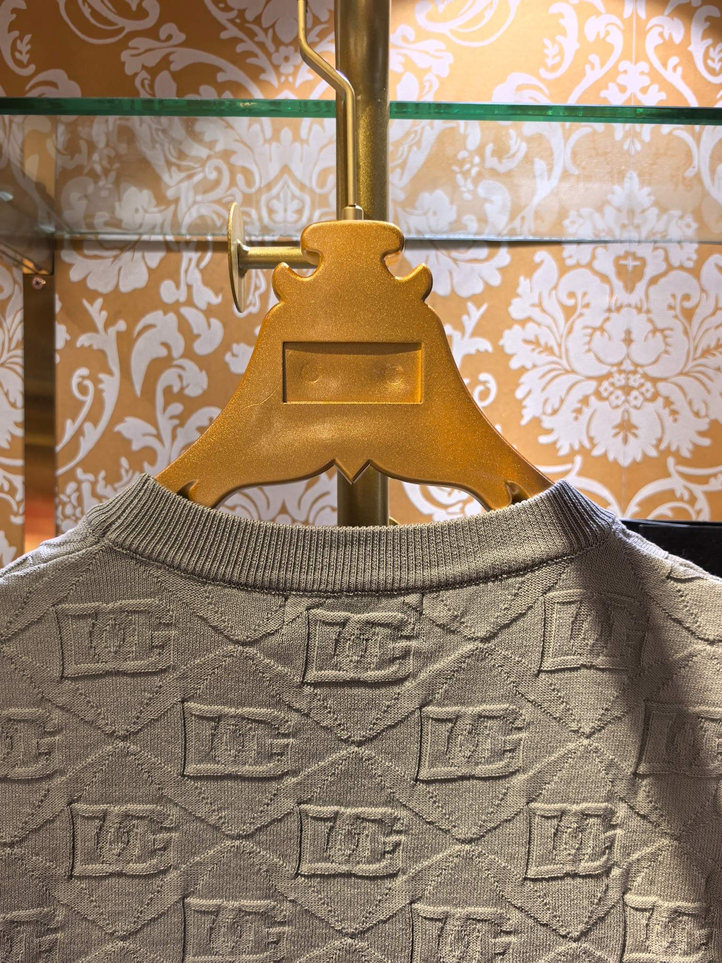 Dolce & Gabbana DG Jacquard Knit Sweater – 2026SS