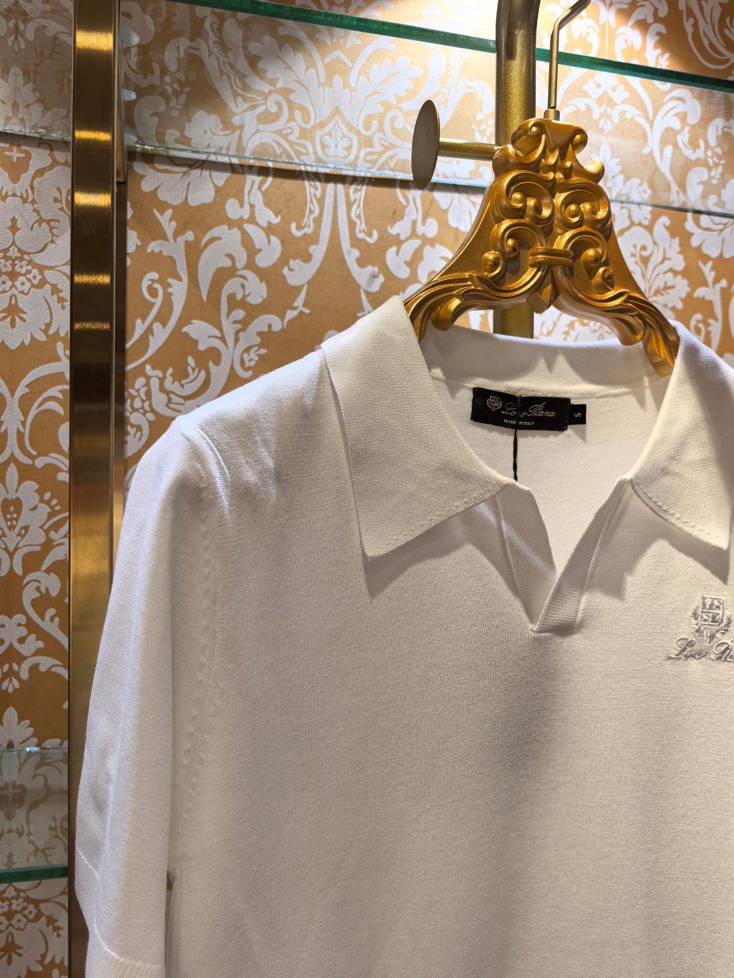 Loro Piana Embroidered Knit Sweater – 2026SS