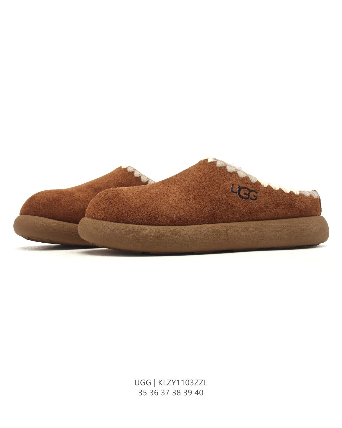 UGG Retro Color-Block Sheepskin Slippers – Autumn/Winter Collection