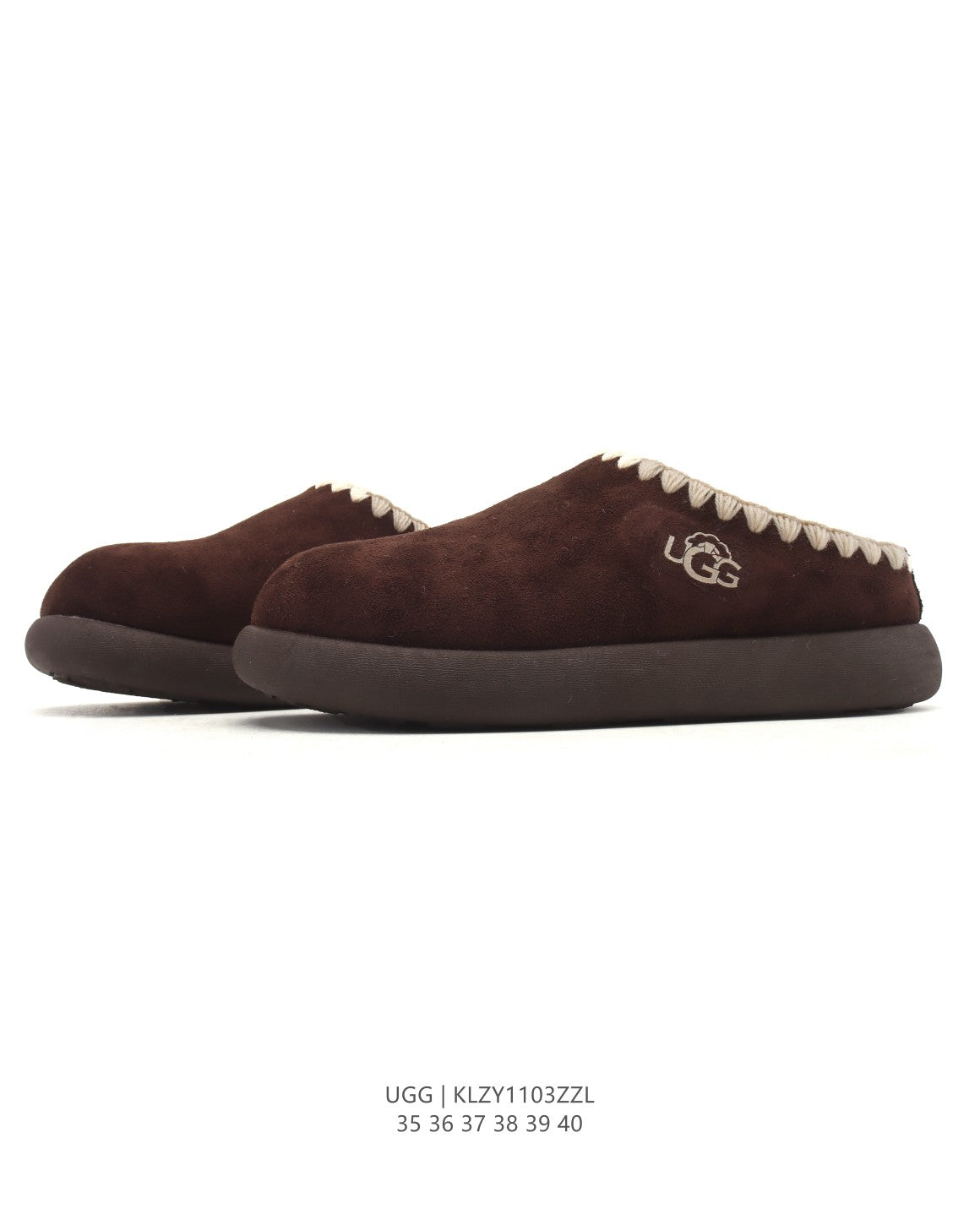 UGG Retro Color-Block Sheepskin Slippers – Autumn/Winter Collection