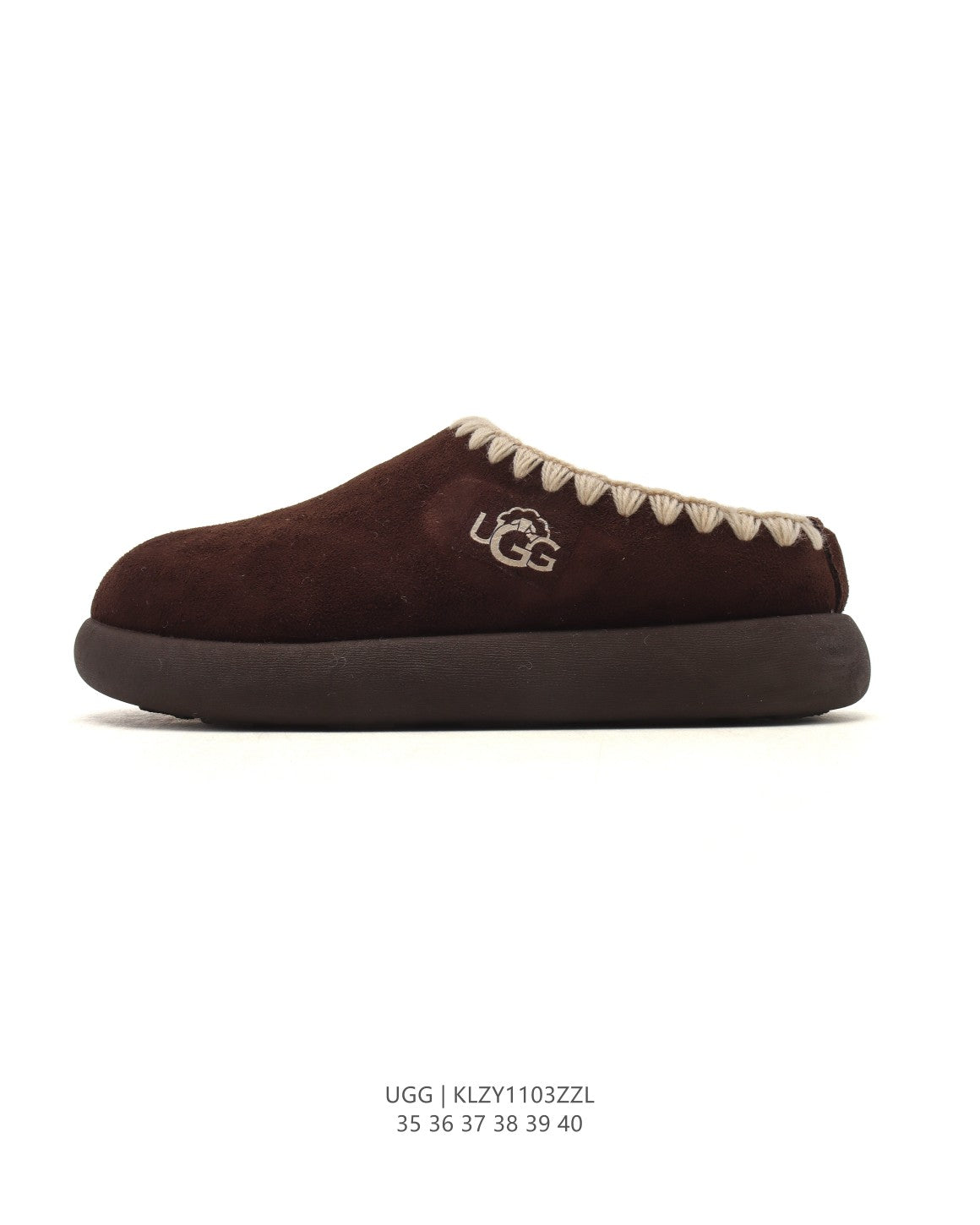 UGG Retro Color-Block Sheepskin Slippers – Autumn/Winter Collection