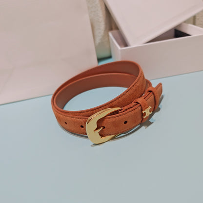 Celine 2.5cm Reversible Cowhide Belt