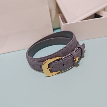 Celine 2.5cm Reversible Cowhide Belt