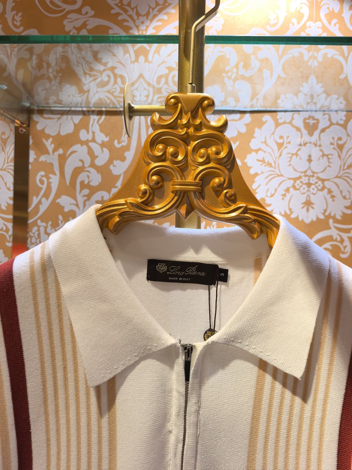 Loro Piana Striped Hand-Stitched Knit Sweater – Spring/Summer Collection – 2026SS
