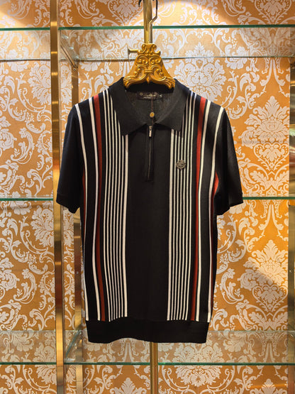Loro Piana Striped Hand-Stitched Knit Sweater – Spring/Summer Collection – 2026SS