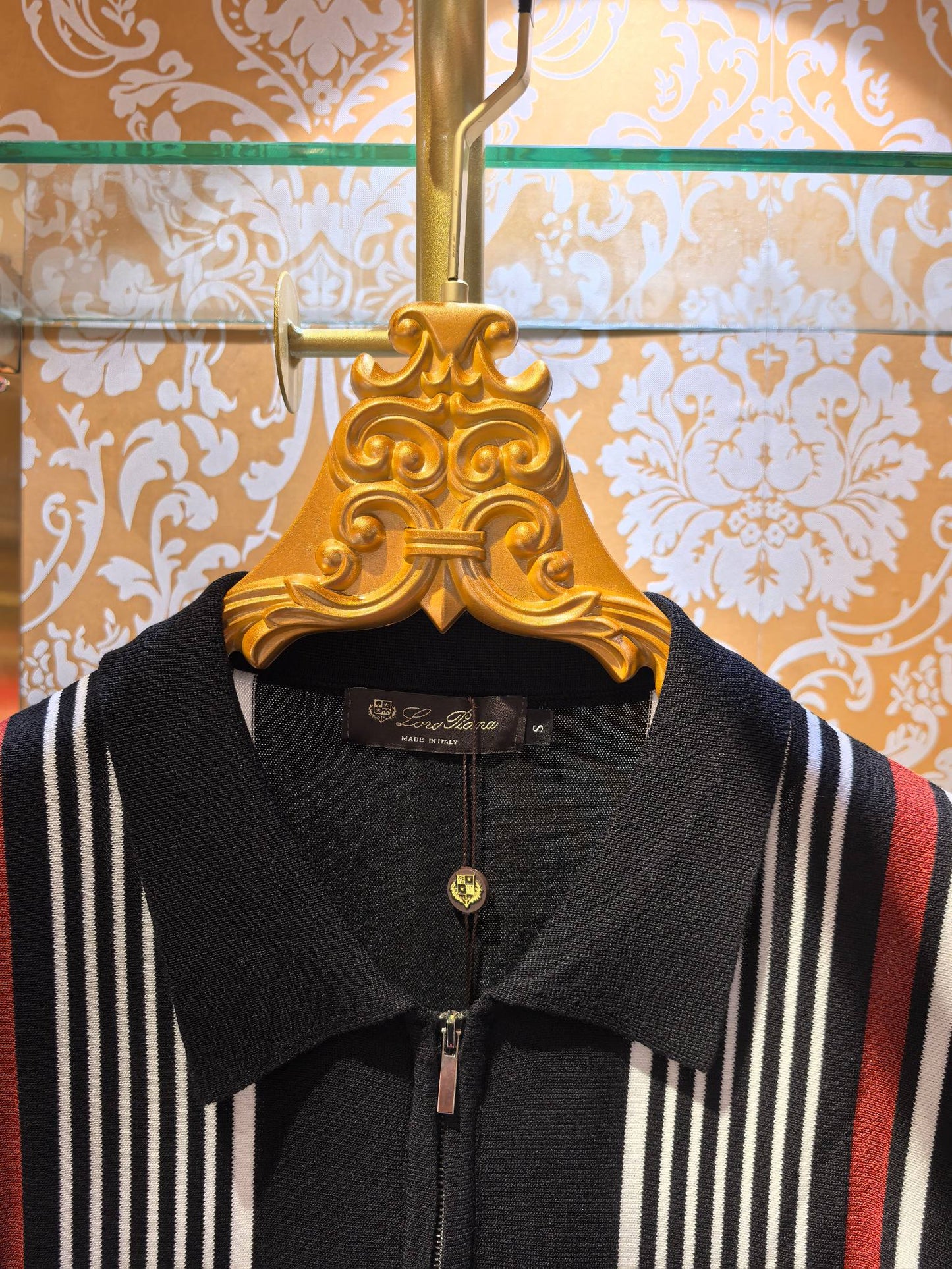 Loro Piana Striped Hand-Stitched Knit Sweater – Spring/Summer Collection – 2026SS