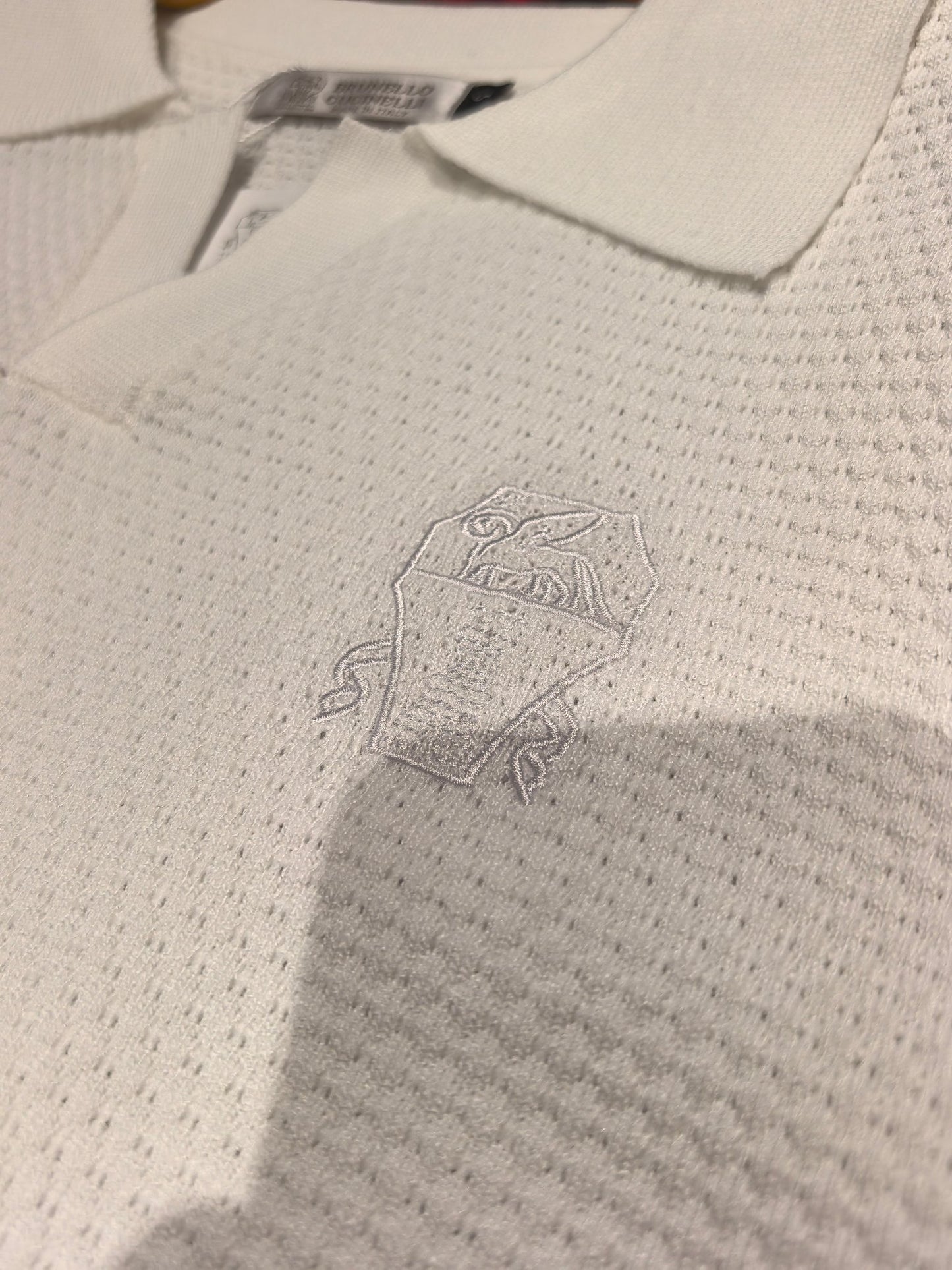 Brunello Cucinelli Logo Embroidery Knit Sweater – Spring/Summer Collection – 2026SS