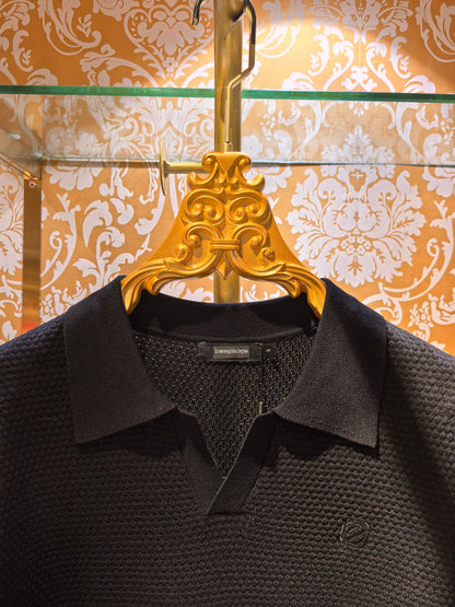 Zegna Logo Embroidered Knit Sweater – Spring/Summer Collection – 2026SS