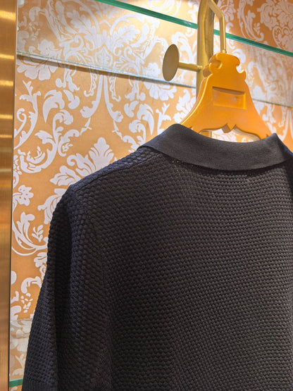 Zegna Logo Embroidered Knit Sweater – Spring/Summer Collection – 2026SS