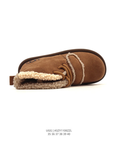 UGG Mid-Height Sheepskin Snow Boots