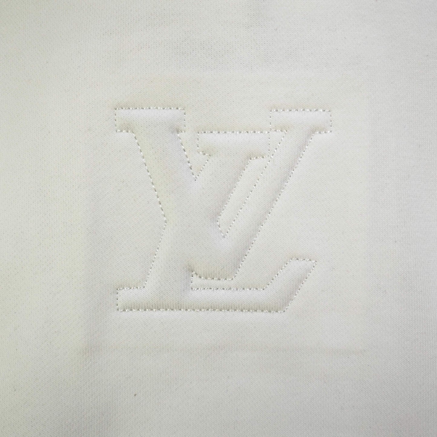 Louis Vuitton Embroidered Patch Logo Hoodie – 2025FW