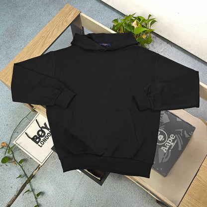 Louis Vuitton Embroidered Patch Logo Hoodie – 2025FW