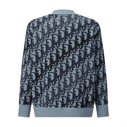 Dior Oblique Jacquard Wool Crewneck Sweater – 2026SS