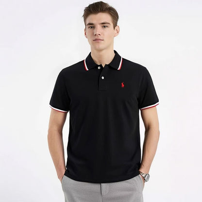 Ralph Lauren Classic Tipped Collar Polo Shirt – 2025 Collection