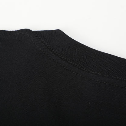 Moncler Woven Embroidered Logo Cotton T-Shirt