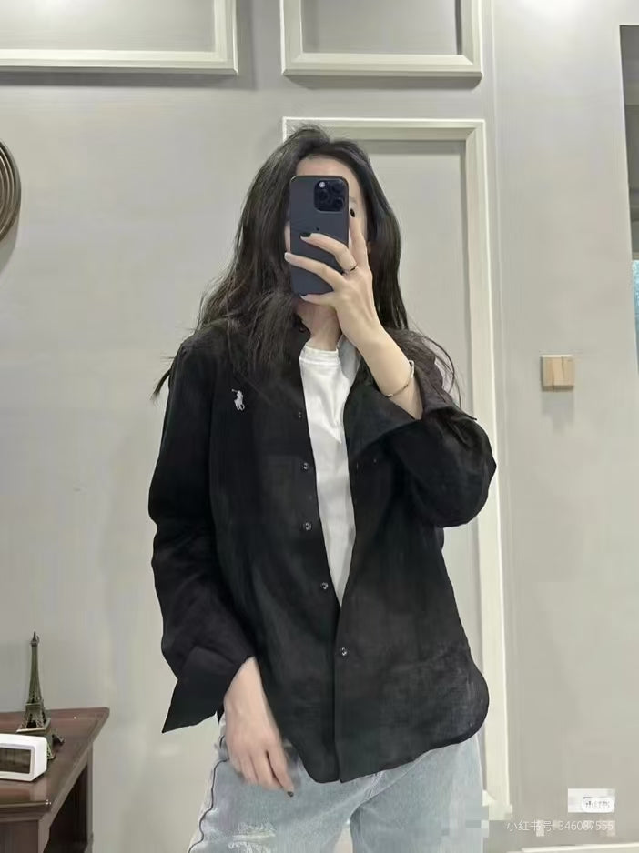 Ralph Lauren Pony Logo Linen Shirt – Spring/Summer Collection