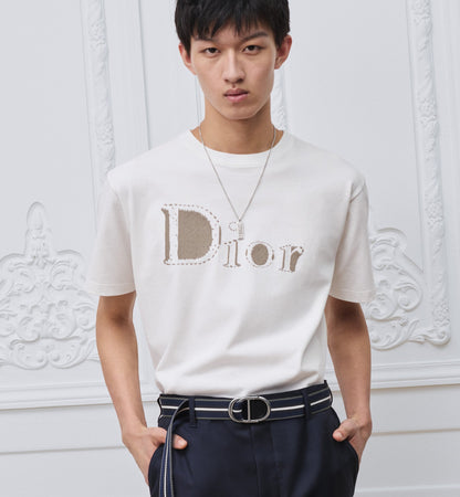 Dior Reverse Embroidered Loose Fit T-Shirt – Summer Collection 2026