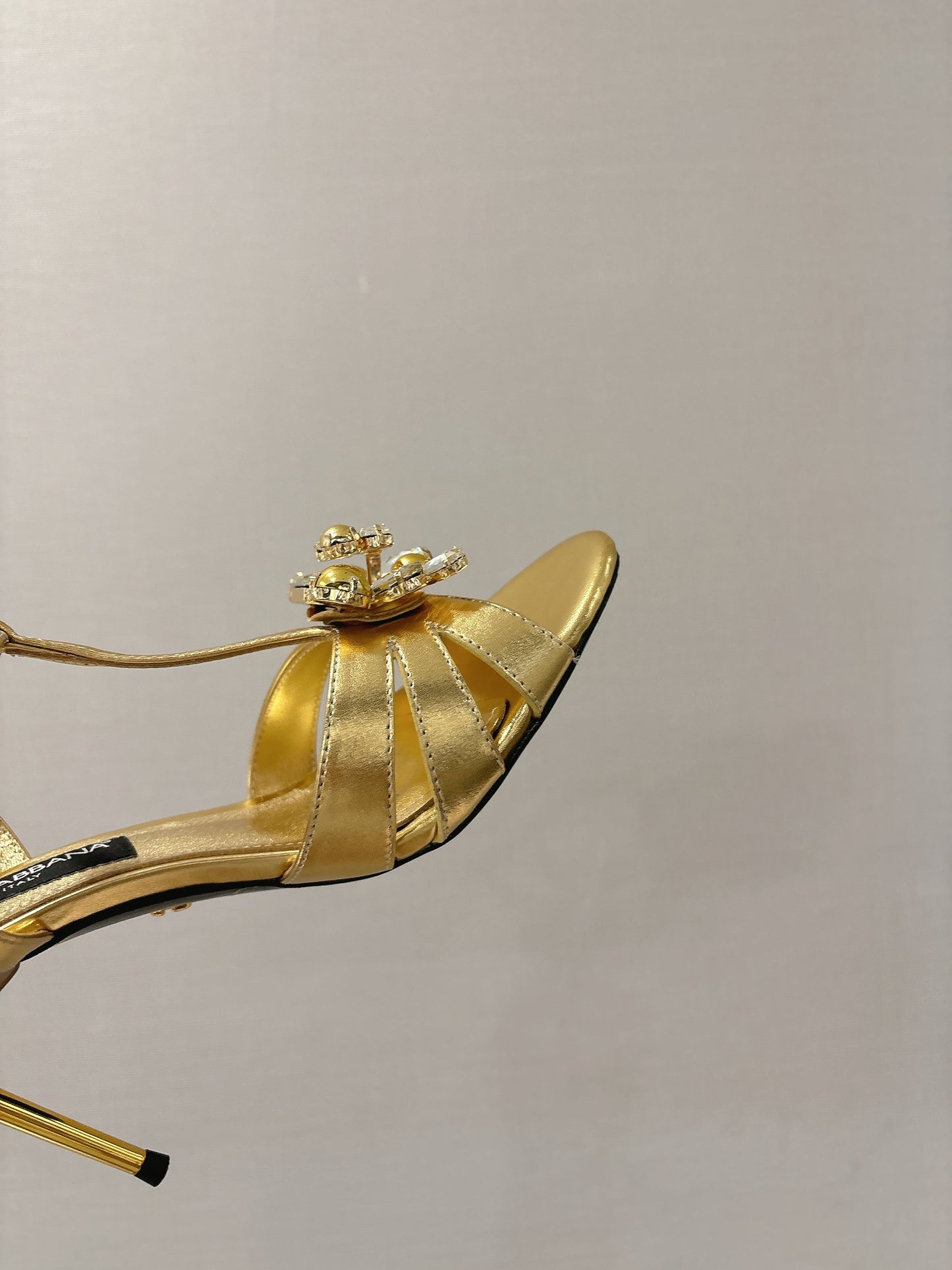 Dolce & Gabbana Rhinestone Heeled Sandals
