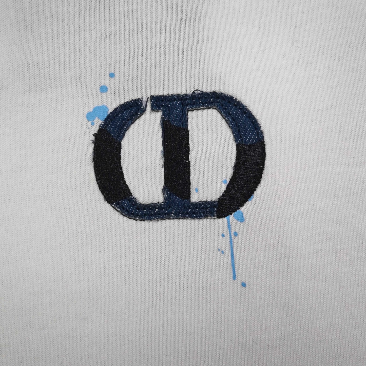 Dior Embroidered Logo Cotton T-Shirt – 2026SS