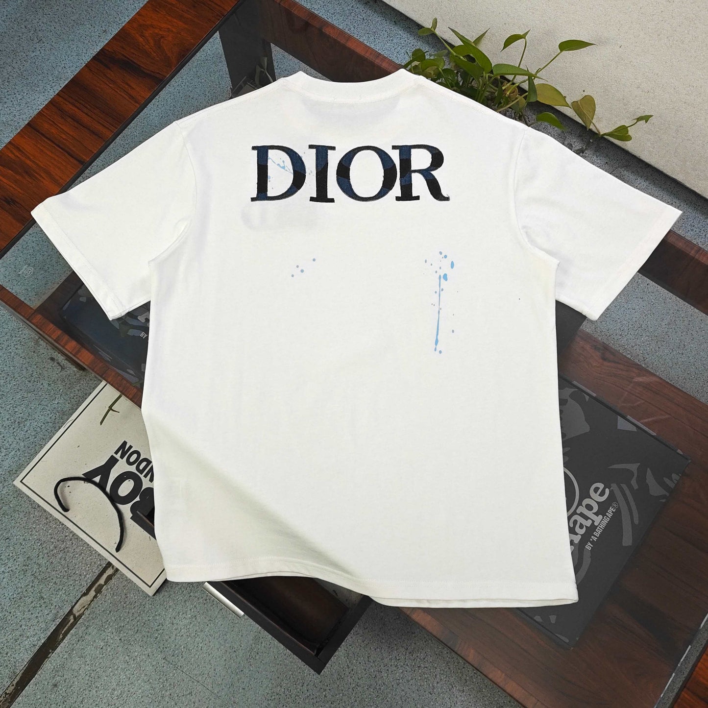 Dior Embroidered Logo Cotton T-Shirt – 2026SS