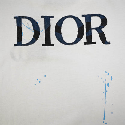 Dior Embroidered Logo Cotton T-Shirt – 2026SS