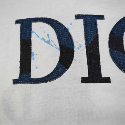 Dior Embroidered Logo Cotton T-Shirt – 2026SS